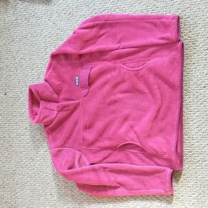 PATAGONIA PINK RETOOL SNAP T PULLOVER SWEATER SWEATSHIRT L LARGE